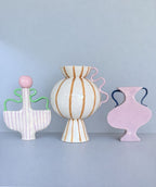 Femme Vessel - Lilac With Dark Blue Handles