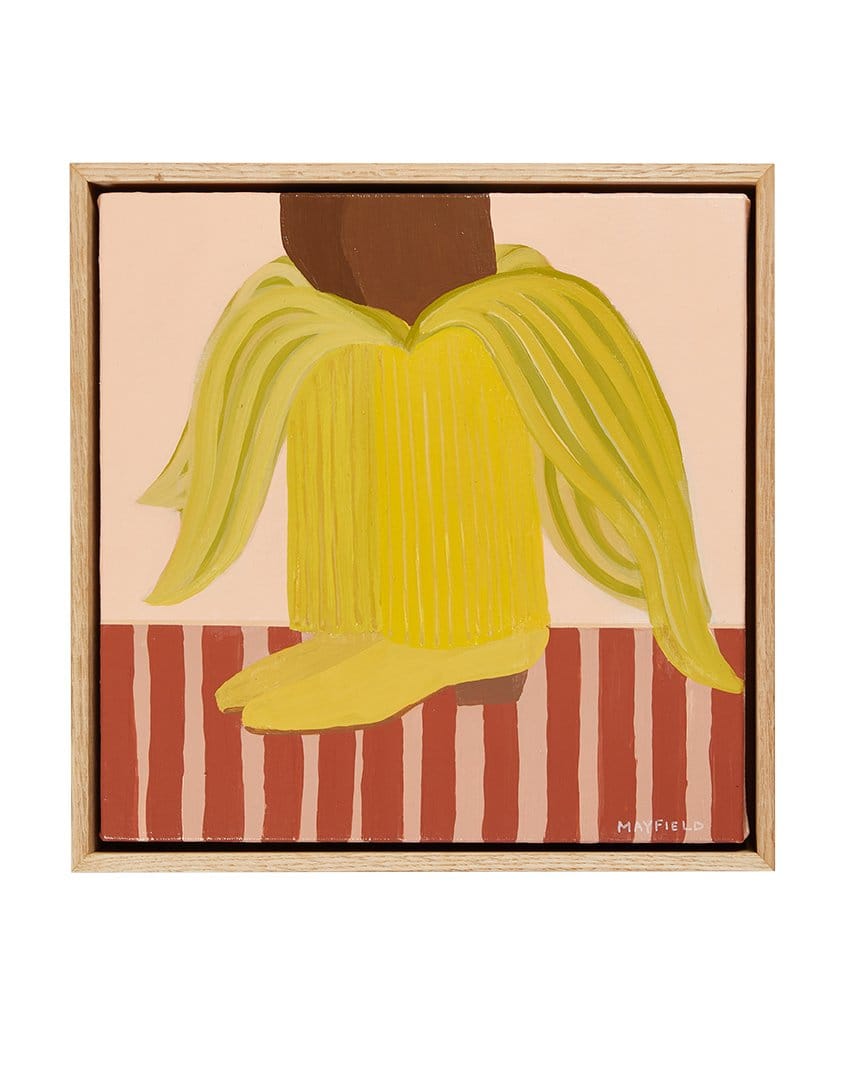 Banana Boots - Original Art-Original Art-Lily Mayfield-Greenhouse Interiors Pty Ltd