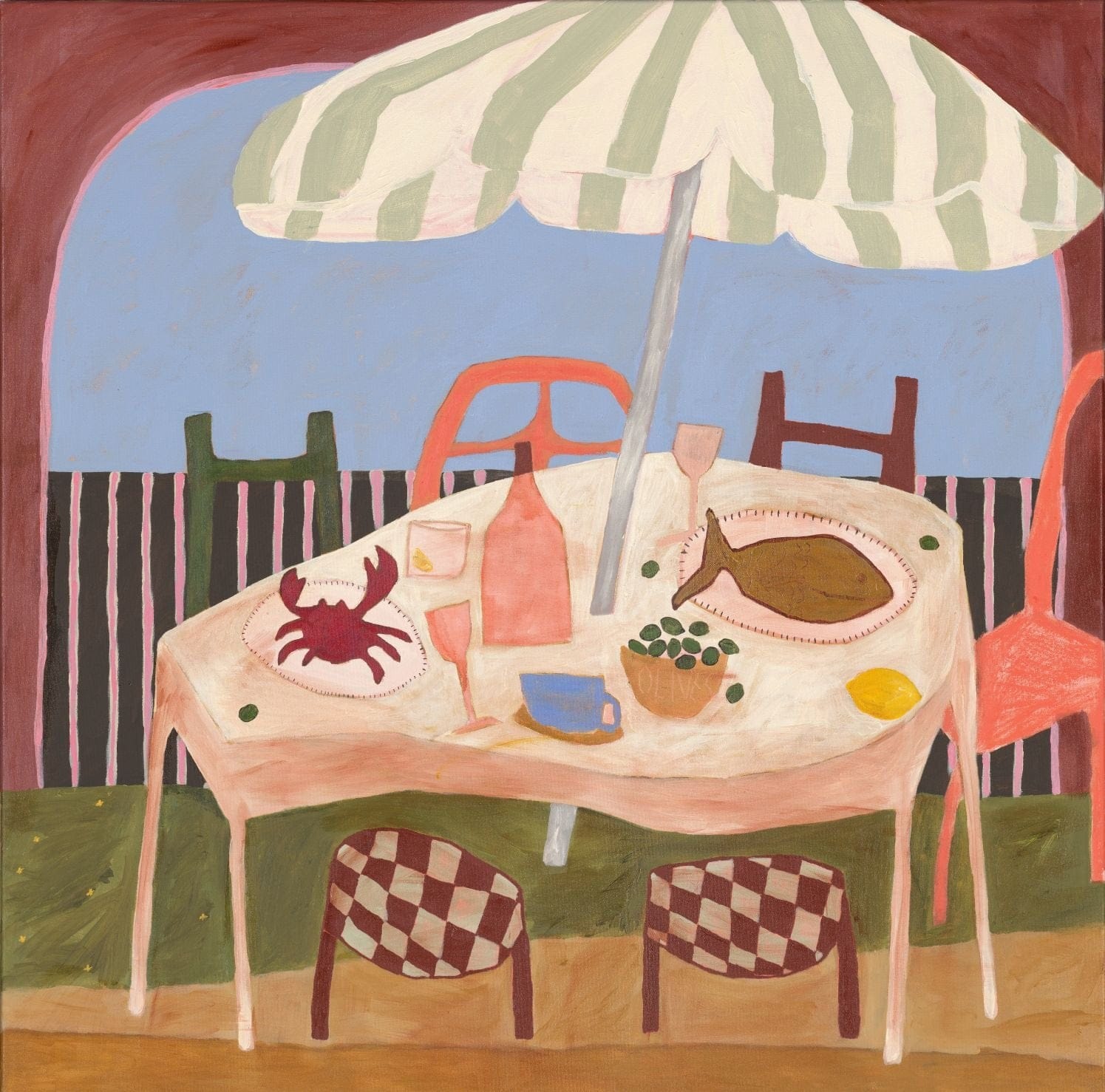 Lunch Is Served - Limited Edition Print-Prints-Leigh Vardanega-Greenhouse Interiors Pty Ltd