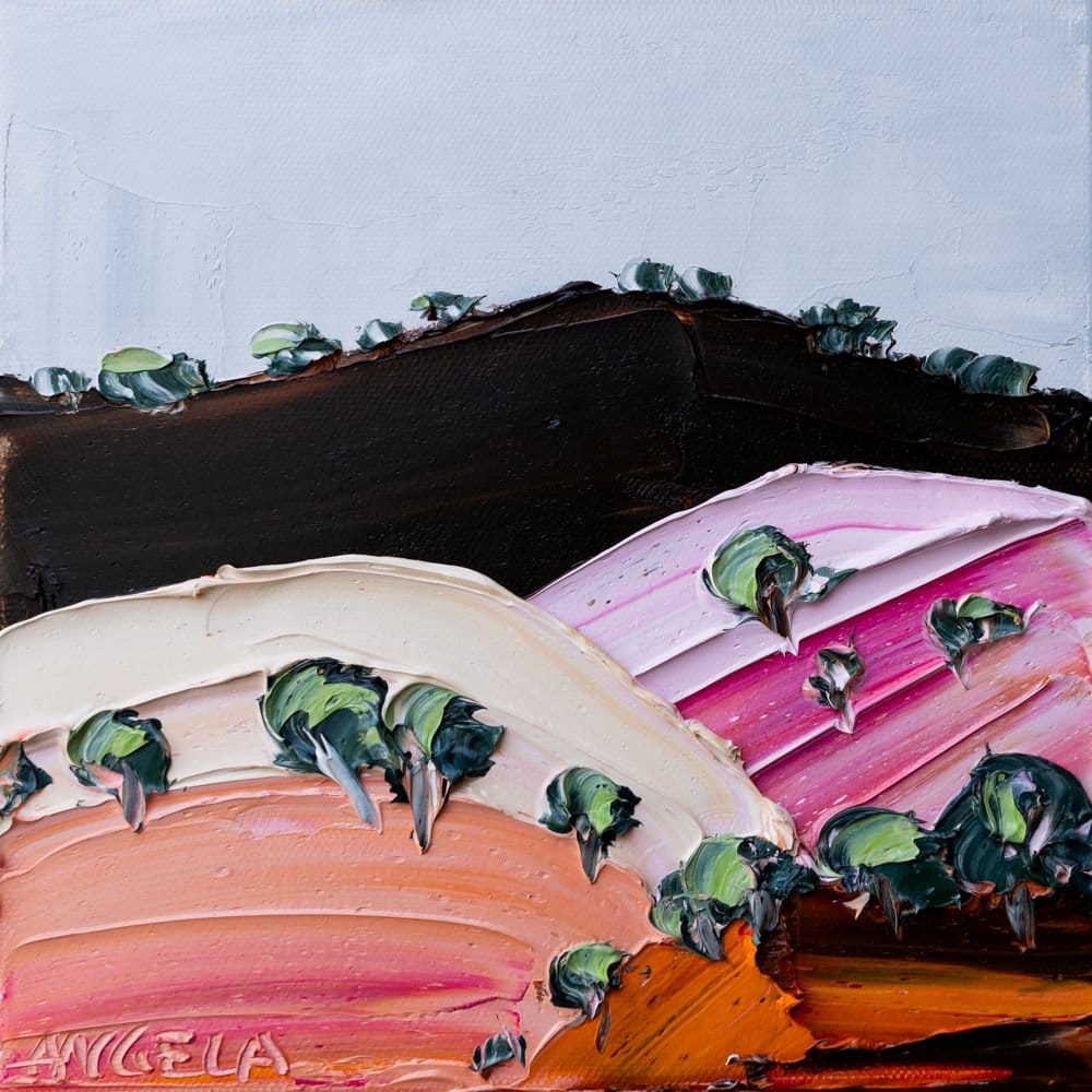 Hills And Valleys 2 - Original Art
