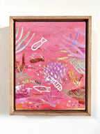 Pink Coral - Original Painting-Original Art-Janey Forbes-Greenhouse Interiors Pty Ltd