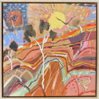 Ancient Layers  - Original Artwork-Original Art-Greta Hounslow-Greenhouse Interiors