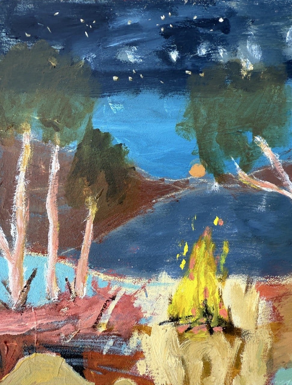 Twilight Billabong  - Original Artwork