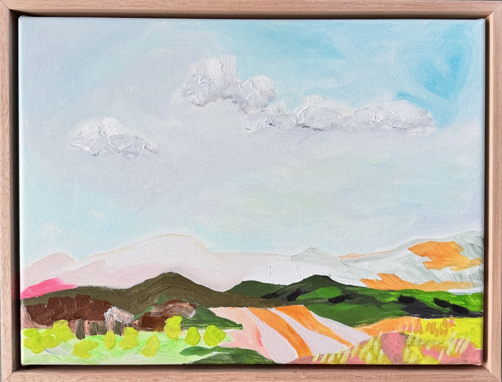 Sharon Original Painting-Original Art-Robyn Kylie-Greenhouse Interiors Pty Ltd