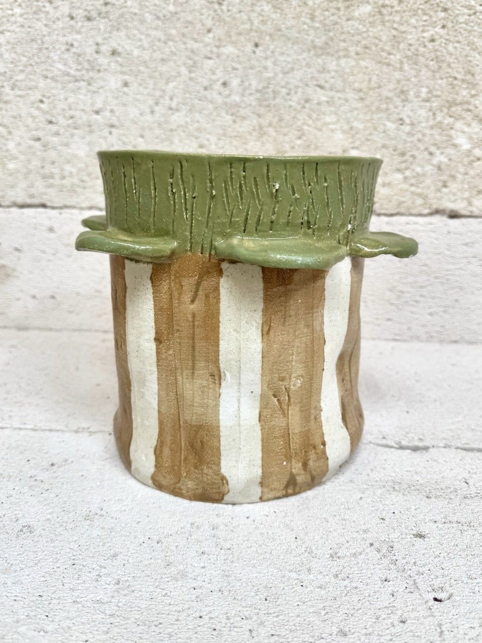 Ice / Flower Bucket 'Olive Apple'