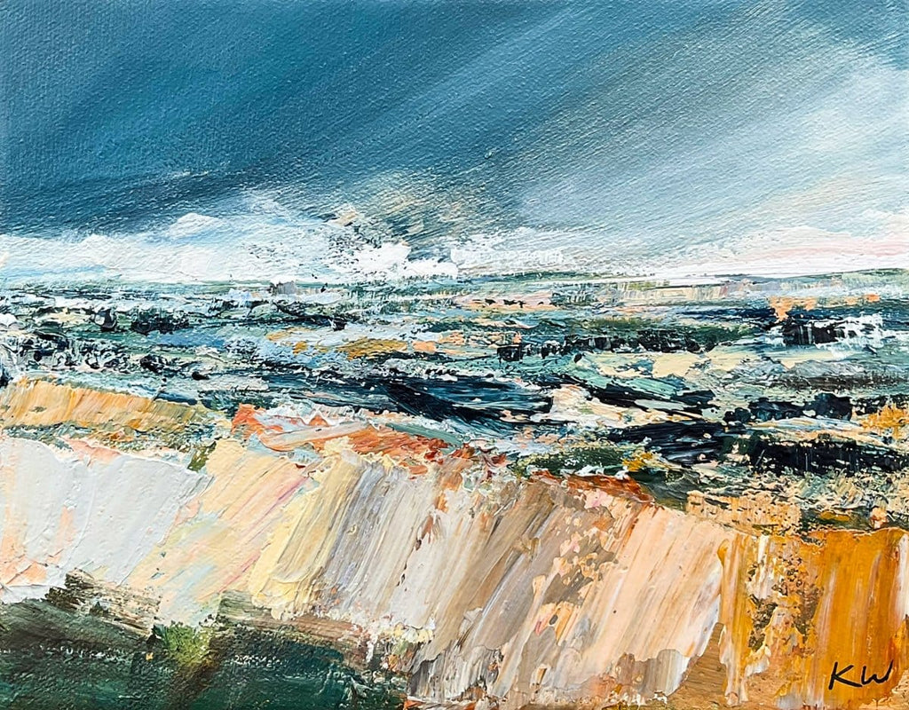 Long Field II - Original Artwork-Original Art-Katie Wyatt-Greenhouse Interiors Pty Ltd