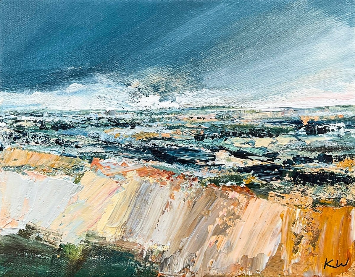 Long Field II - Original Artwork-Original Art-Katie Wyatt-Greenhouse Interiors Pty Ltd