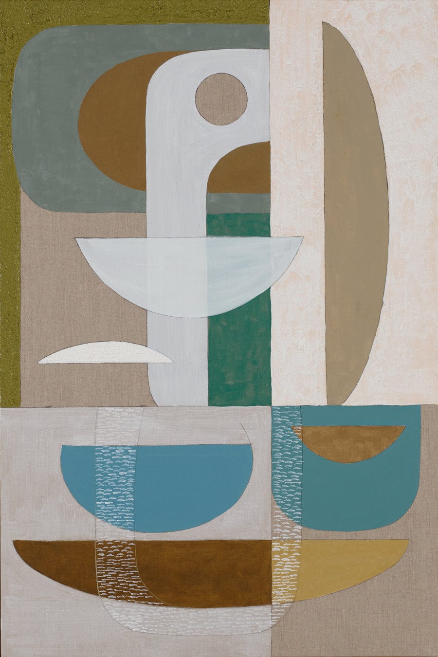 Stucco Glaucous Giclee Print