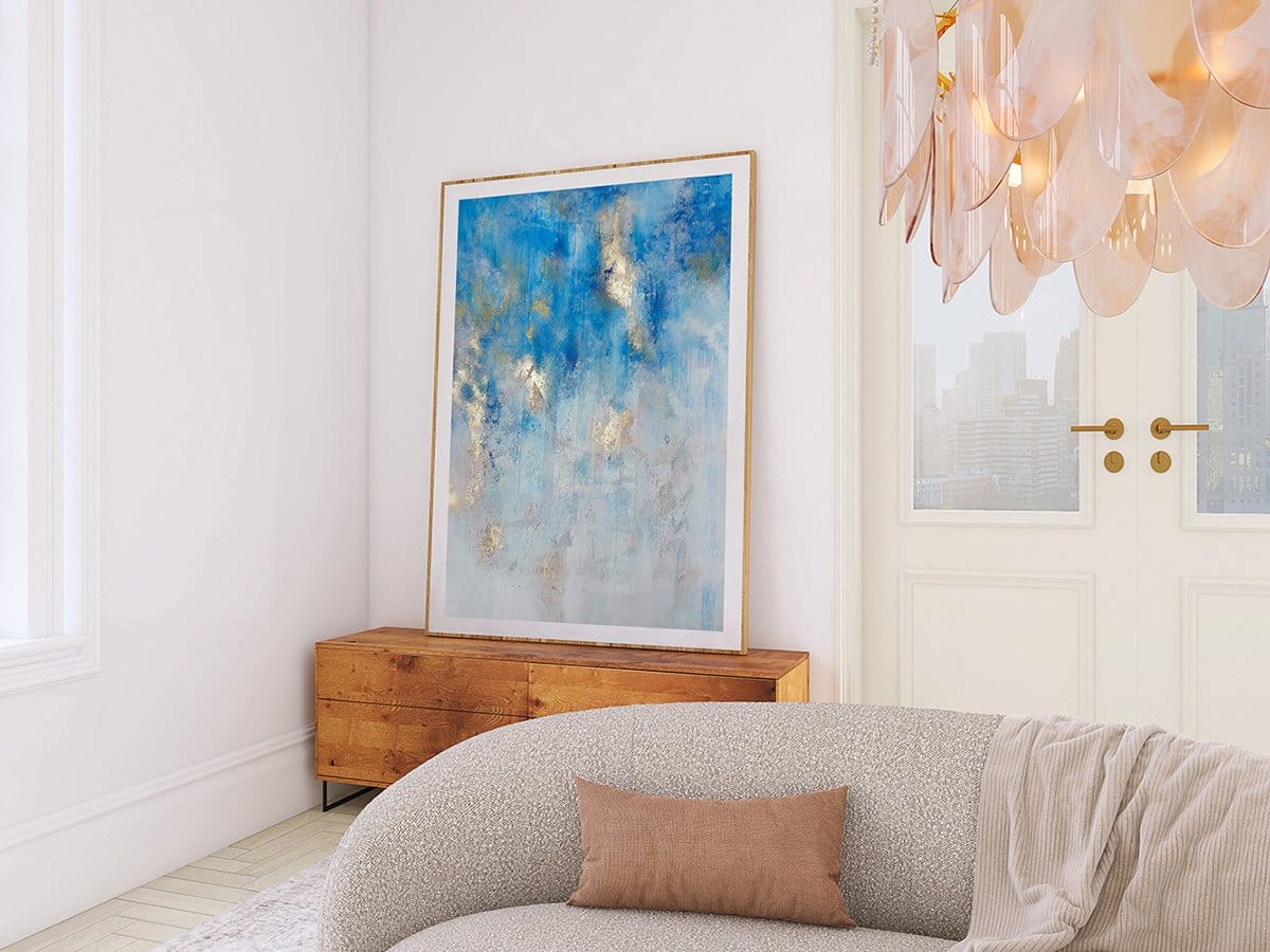 Azure-Original Art-Kirath Ghundoo-Greenhouse Interiors Pty Ltd