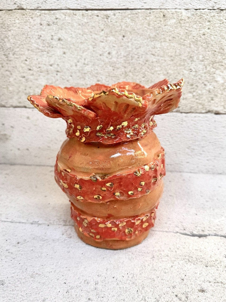Sand Dune Sun - Sculptural Vase