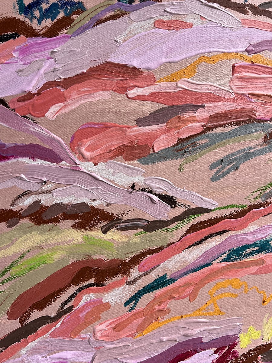 Over The Hills & Far Away - Original Art