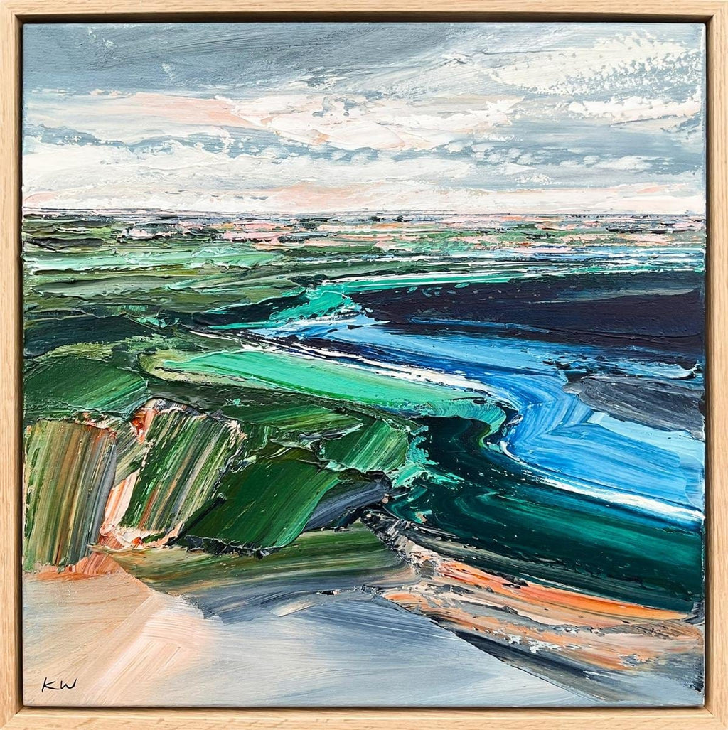 Sage Horizon - Original Artwork