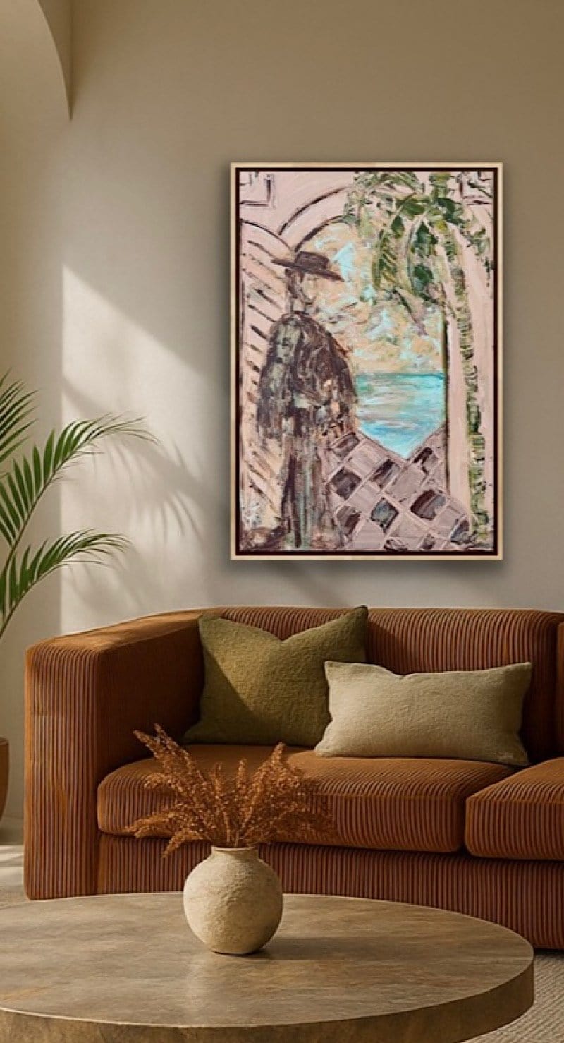 Pablo And The Palm - Original Art