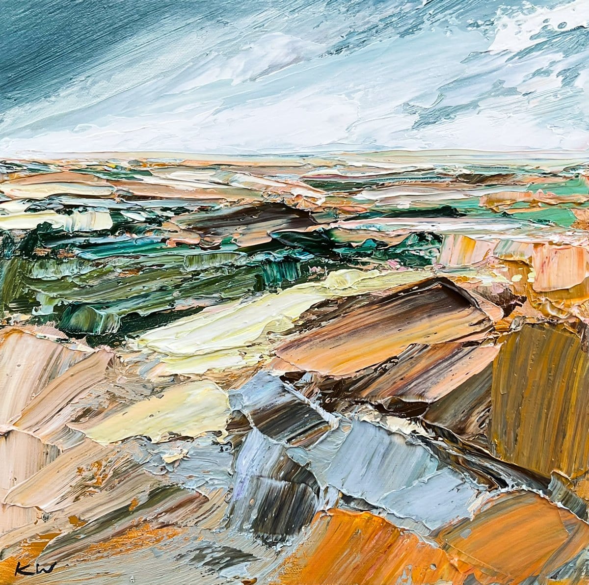 Sunny Fields - Original Artwork
