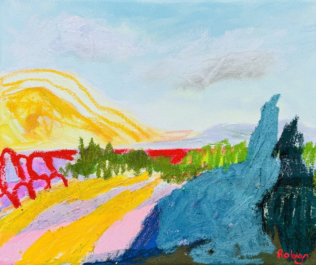 Lennon - Original Painting-Original Art-Robyn Kylie-Greenhouse Interiors Pty Ltd