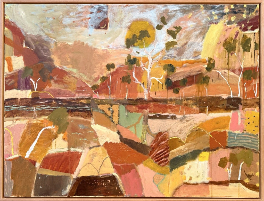 Eucalyptus Sunrise - Original Artwork-Original Art-Greta Hounslow-Greenhouse Interiors Pty Ltd