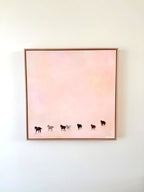 On The Subject Of Neighs - Original Art-Original Art-Alli Geers-Greenhouse Interiors Pty Ltd