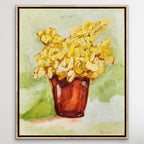 Wattle In Vintage Glass - Original Art