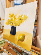 Still Wattle & Lemon - Original Art