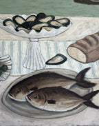 The Sirens Table - Lunch - Original Art-Original Art-Aleisha Hobson-Greenhouse Interiors Pty Ltd