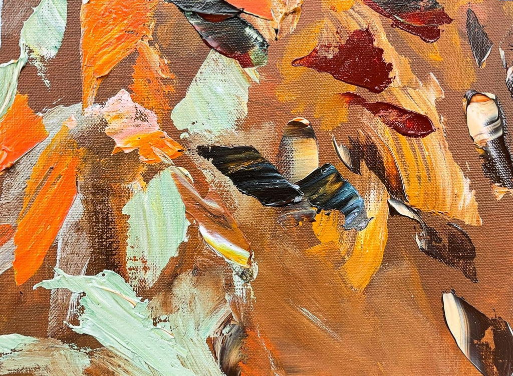 Sienna Garden - Original Artwork-Original Art-Katie Wyatt-Greenhouse Interiors Pty Ltd
