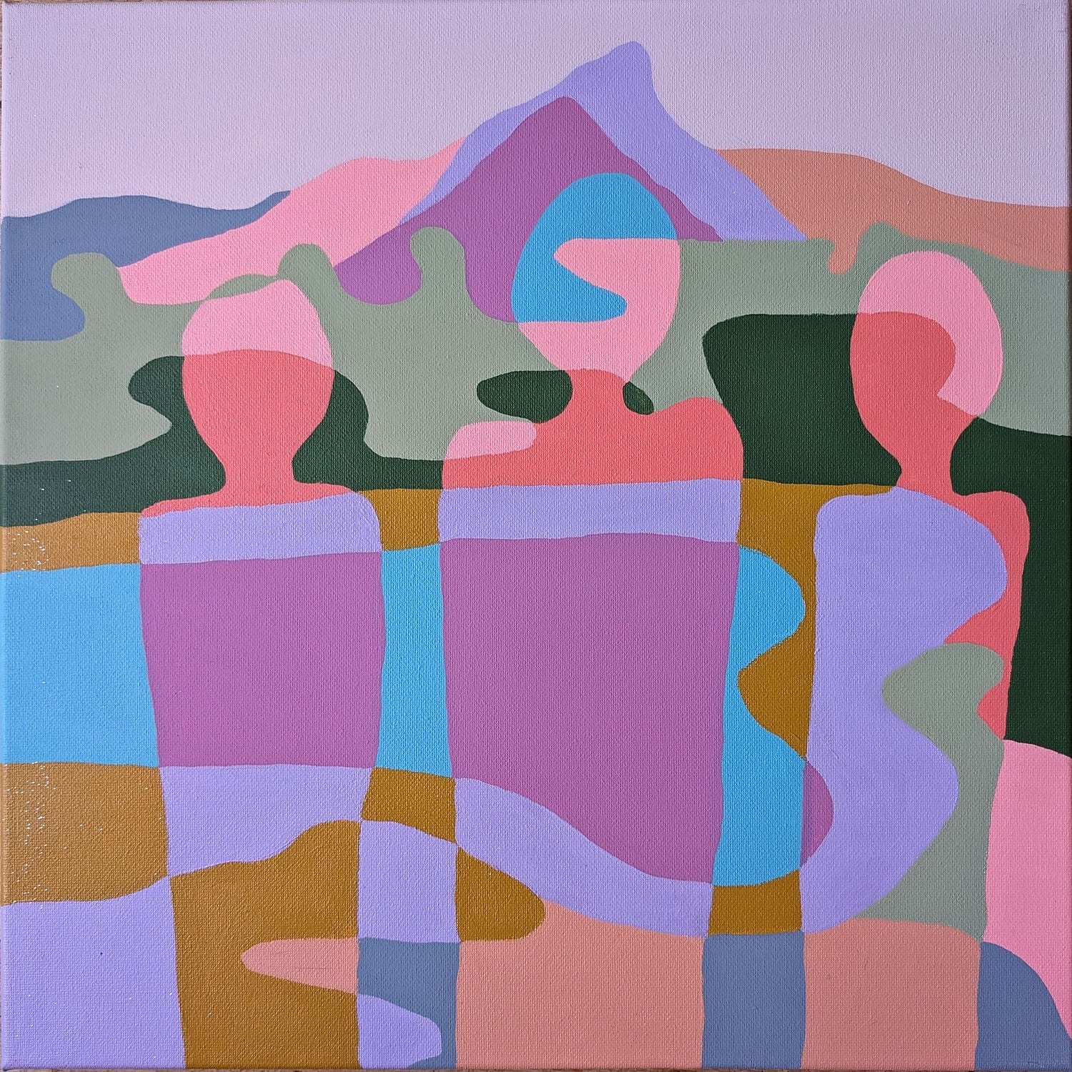 Three Hills - Original Art