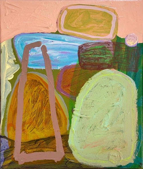 Lazy Afternoon - Original Art-Original Art-Jackie Anderson-Greenhouse Interiors Pty Ltd