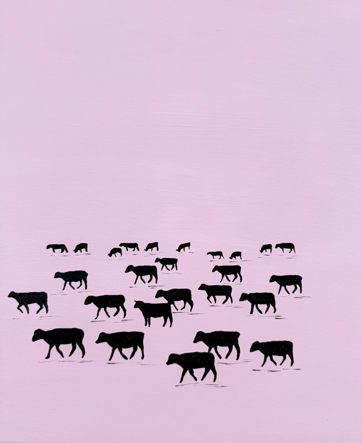 The Pink Ladies - Original Art-Original Art-Alli Geers-Greenhouse Interiors Pty Ltd