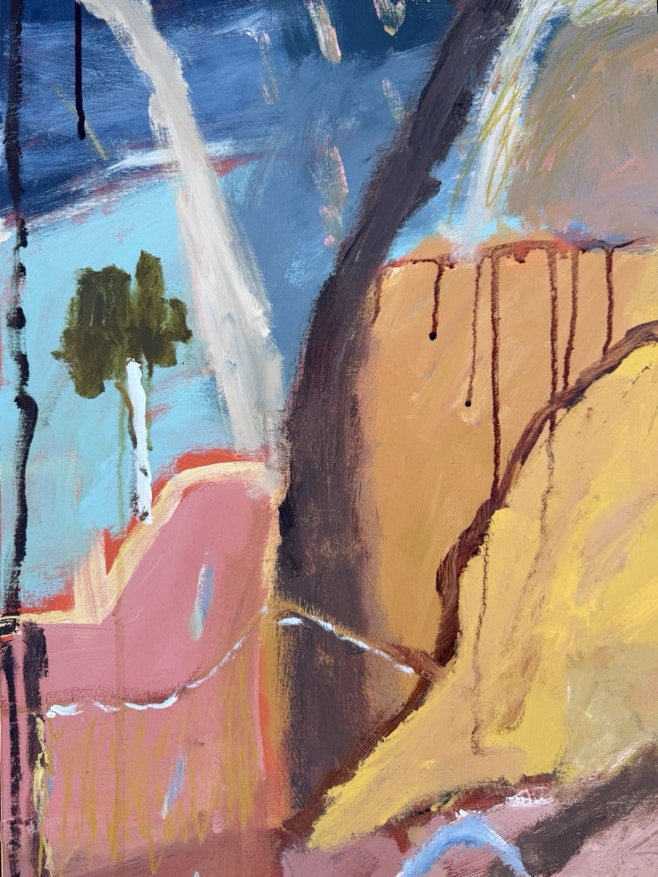 Wet Season Downpour - Original Artwork