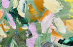 Green Silks - Original Artwork-Original Art-Katie Wyatt-Greenhouse Interiors Pty Ltd