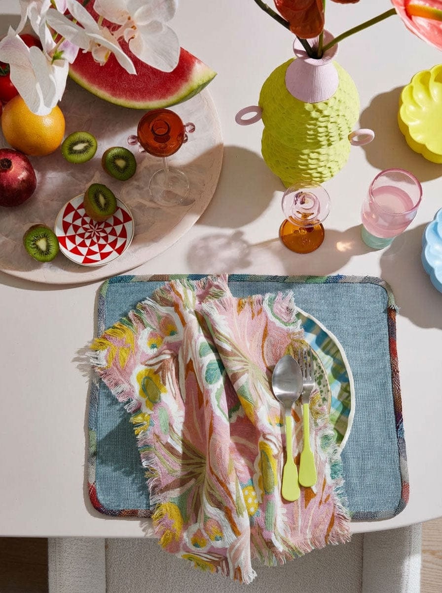 Flowerbowl - Art Napery Set-Kitchenware-Greenhouse-Greenhouse Interiors Pty Ltd