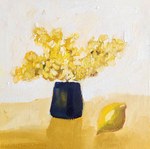 Still Wattle & Lemon - Original Art