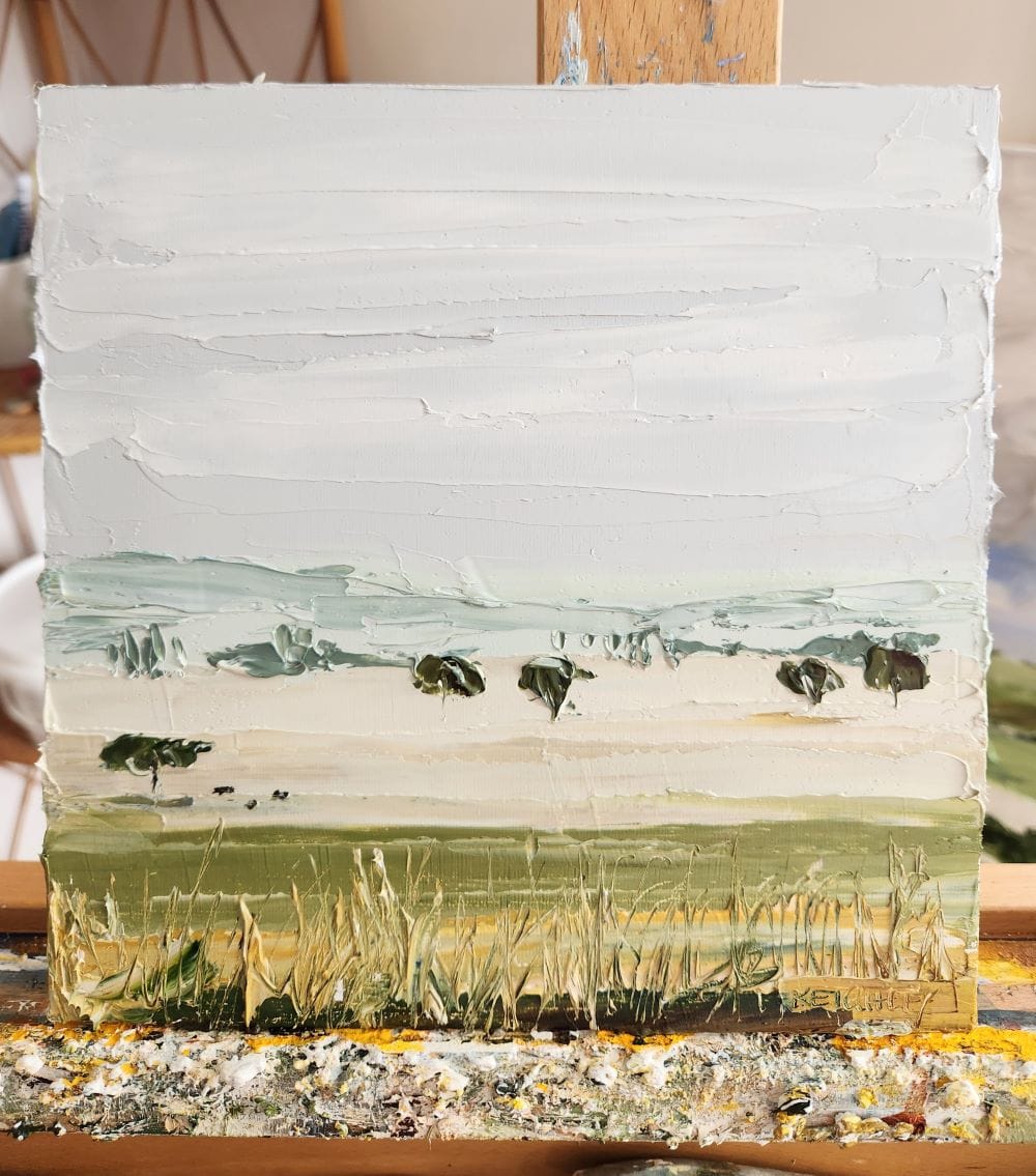 Depth Of Field, Diptych - Original Art-Original Art-Michelle Keighley-Greenhouse Interiors Pty Ltd