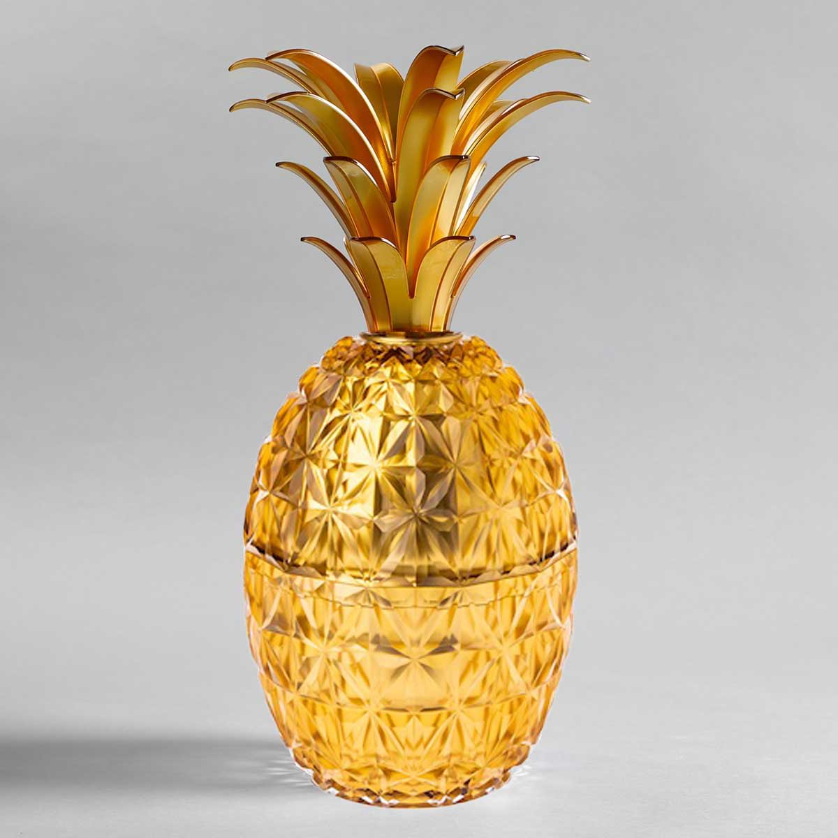 Mario Luca Giusti Melissa Pineapple Cutlery & Ice Holder - Gold