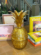 Mario Luca Giusti Melissa Pineapple Cutlery & Ice Holder - Gold