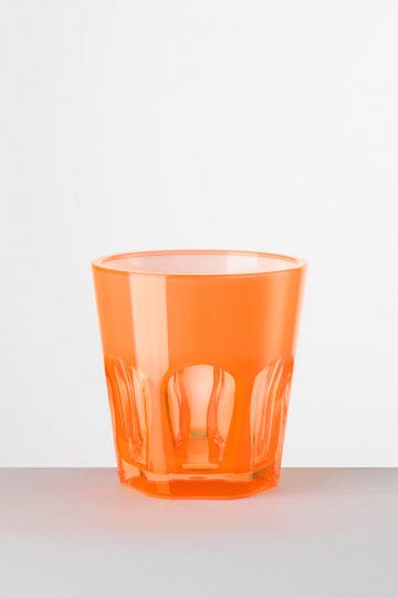 Mario Luca Giusti Gulli Inverse Glass set of 2 - Fluro Orange