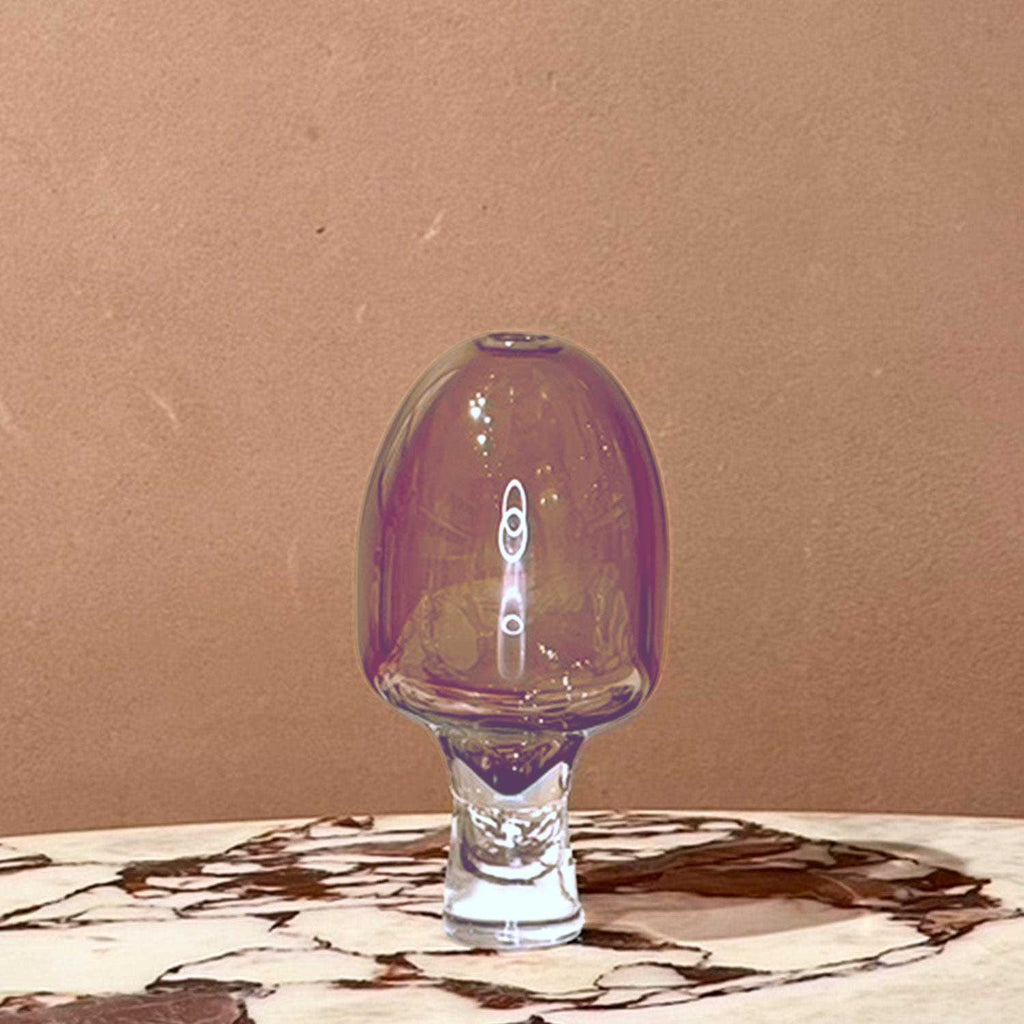 Yumemiru Glass Vessel Small - Amber III