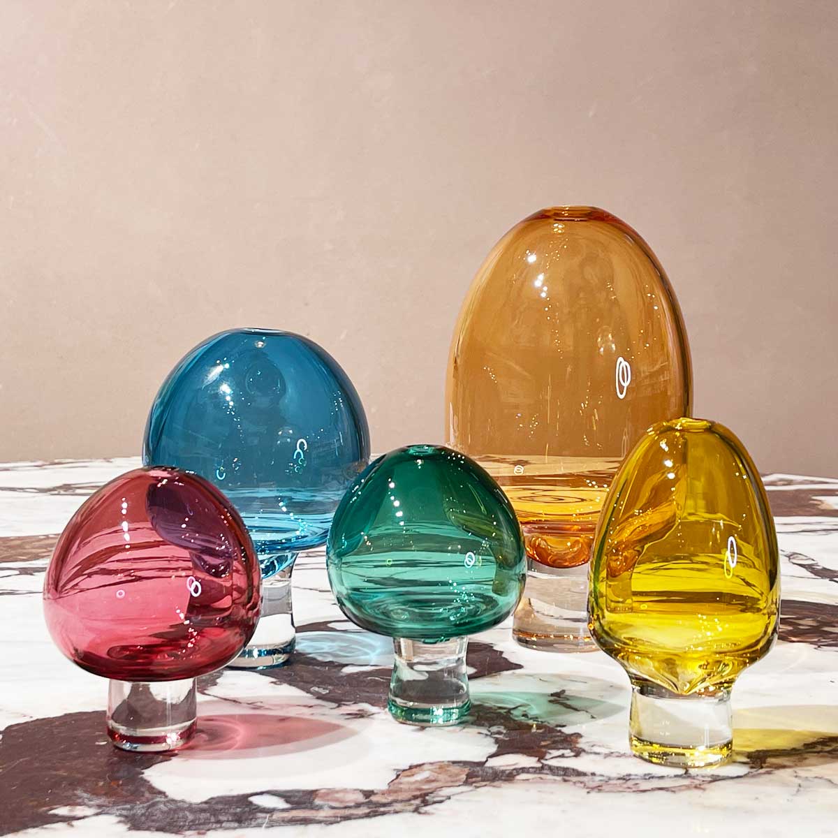 Yumemiru Glass Vessel Small - Green