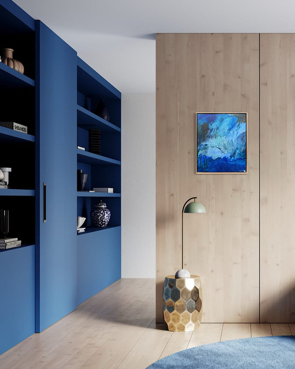 Tangled In Blue - Limited Edition Print