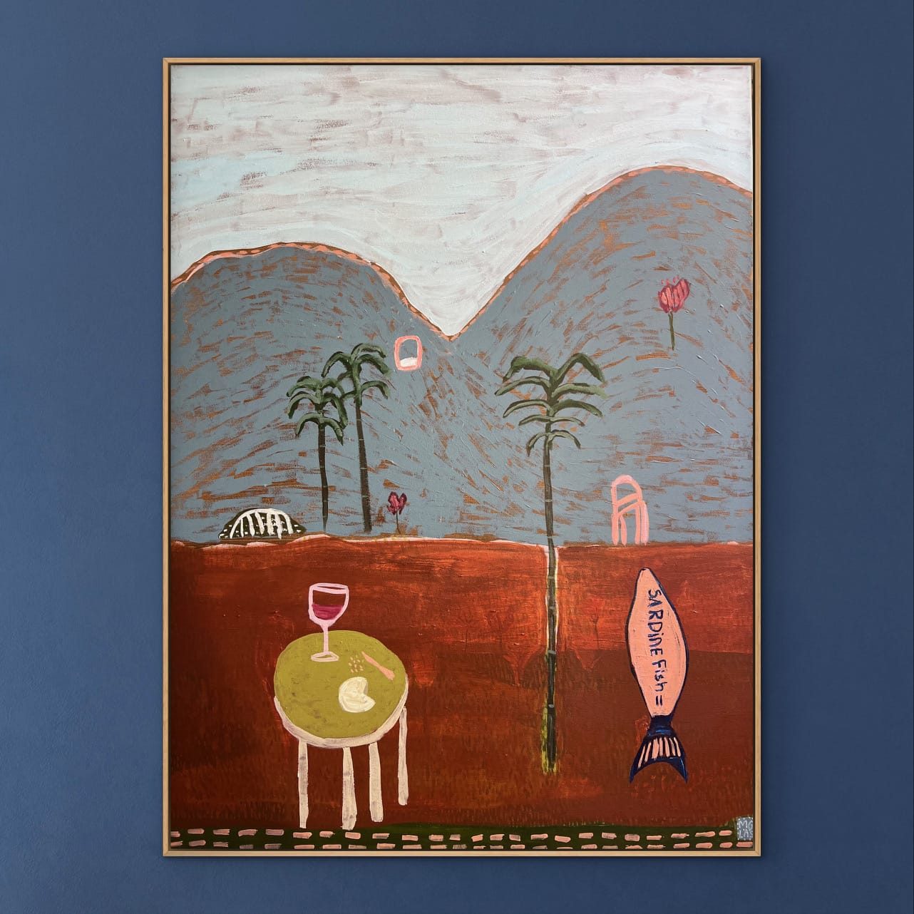 Stephen’s Imaginary Holiday - Original Art-Original Art-Little Anvil Studios-Greenhouse Interiors Pty Ltd