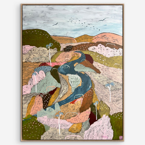 Billy Goat Bend - Original Art