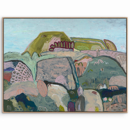 There Be Gold In Them Hills Norman - Original Art