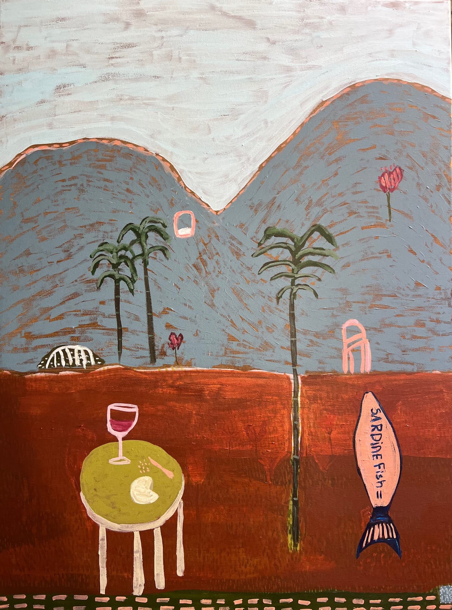 Stephen’s Imaginary Holiday - Original Art-Original Art-Little Anvil Studios-Greenhouse Interiors Pty Ltd