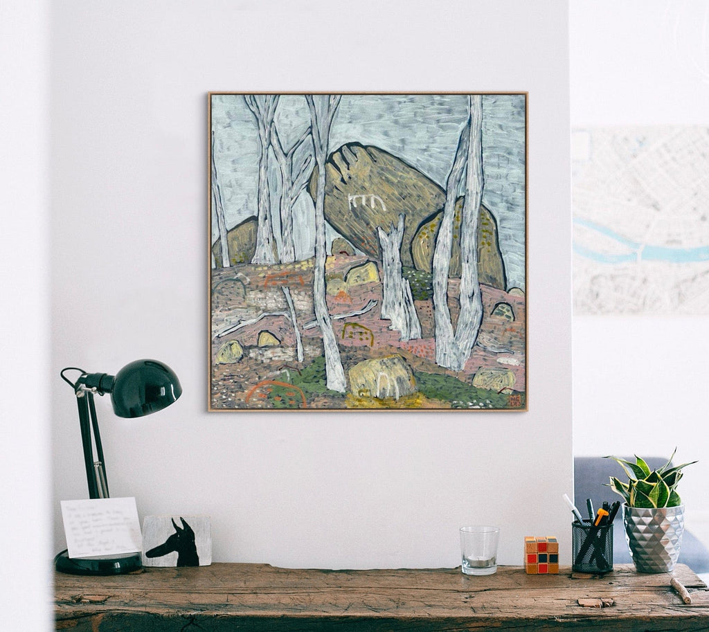 Sunshine Walks With Milo - Original Painting