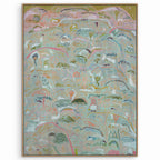 Proteas In Welsh Village - Original Art