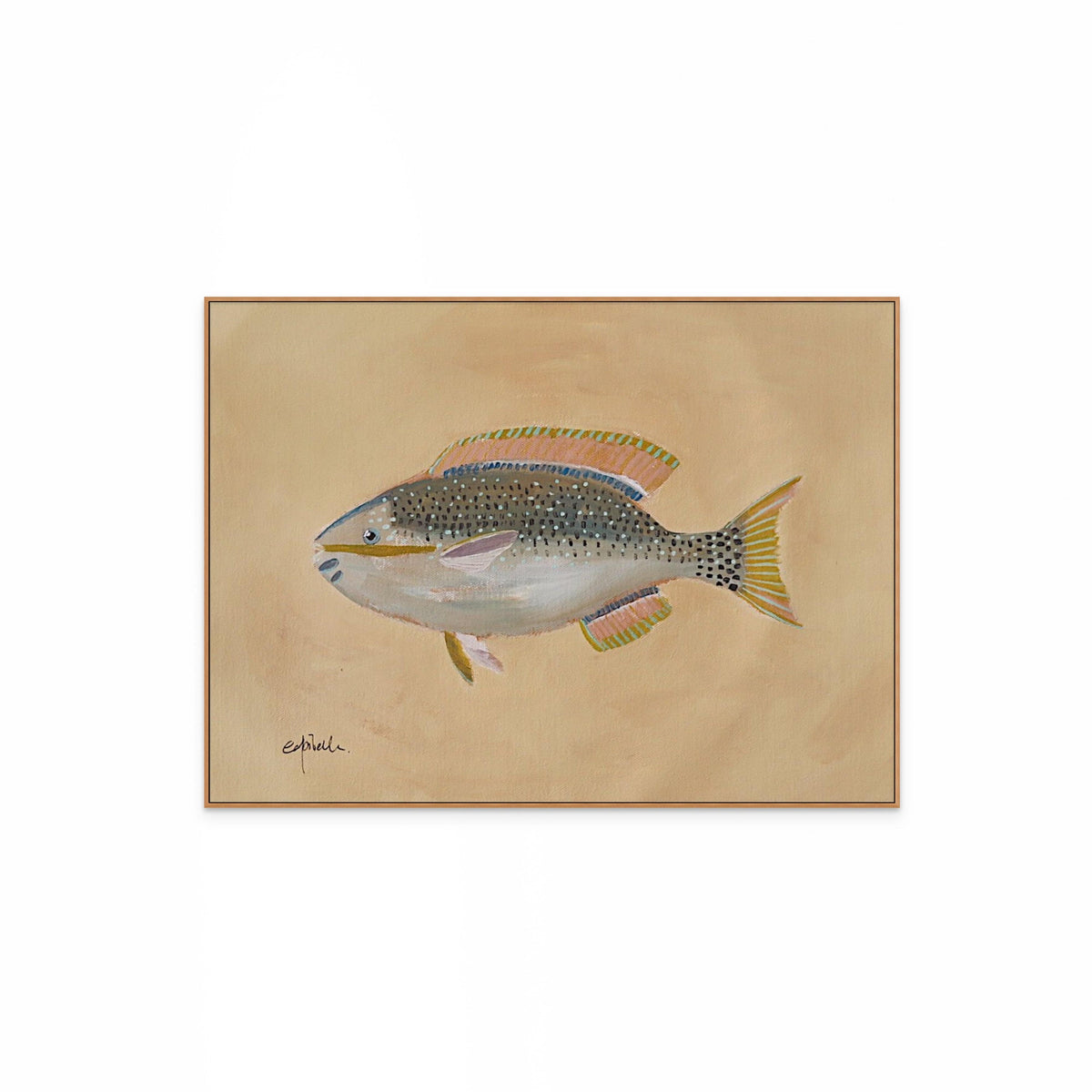 Blue Fish - Original Art