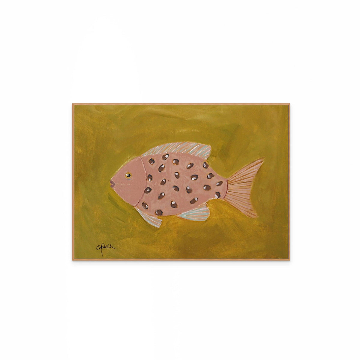 Pink Fish - Original Art