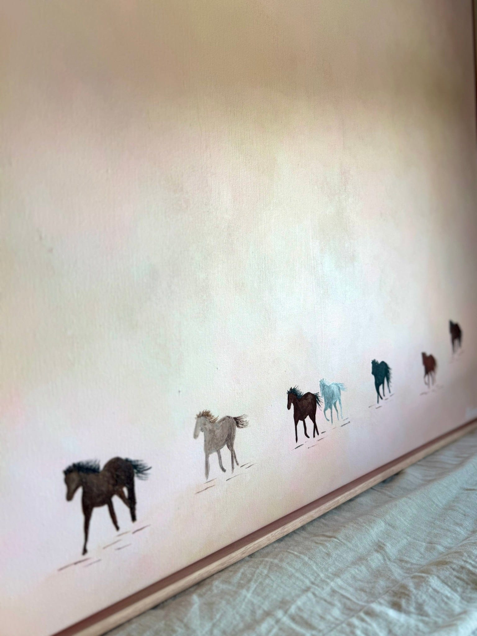 On The Subject Of Neighs - Original Art-Original Art-Alli Geers-Greenhouse Interiors Pty Ltd