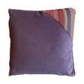 Hand Made Cushion - Paul Smith Purple-Cushions-Greenhouse Interiors-Greenhouse Interiors Pty Ltd