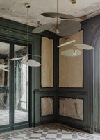 Georges French Petal Pendant Light - Pensee
